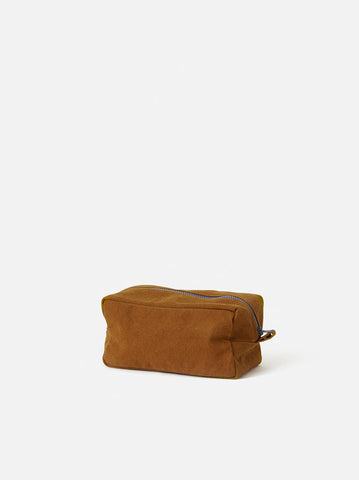 Marlo Contrast Wash Bag | Masala/Lupin | Large