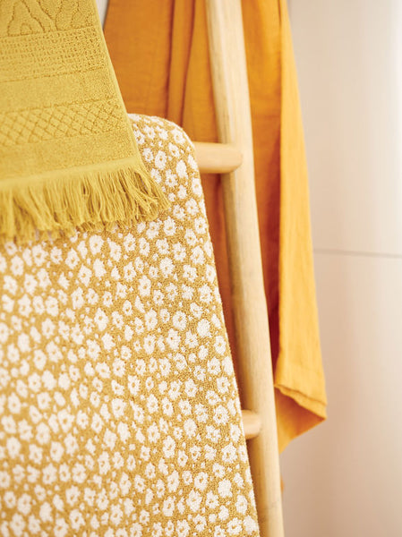 Forget Me Not Cotton Hand Towel | Citron